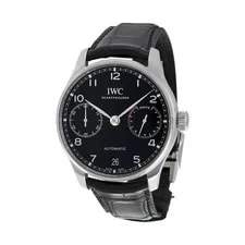 IWC — IWC Portugieser Automatic Black Dial IW500703 — Watch — resale