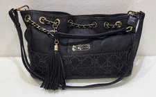 Balenciaga Quilted BB Logo Bucket Tassel 2