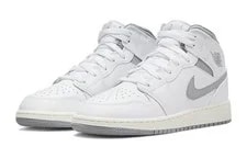 Air Jordan 1 Mid GS 'Neutral ' All US Size 554725-135 New in Box 3