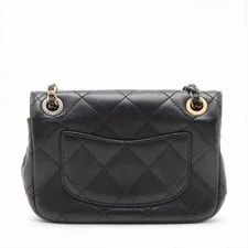 Chanel Matelasse Single Flap Double Chain Icon X 2