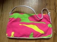Fendi Baguette Neon Camo Y2K Early 2000s 2