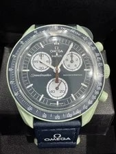 Swatch Moonswatch "Mission on Earth" X Omega Blue 42 SO33G100 2