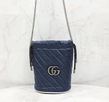 Gucci — Gucci Marmont Chain Bucket 575163 155005476 — Handbag — resale