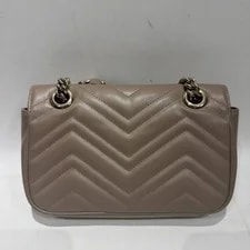 Gucci GG Marmont Spring Clip Flap Quilted V Mini - Good #1FFDUG2 4