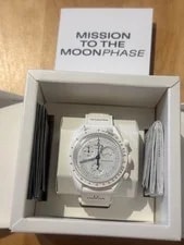 Swatch X Omega MoonSwatch Snoopy White Mission To Moonphase SO33W700 New 2