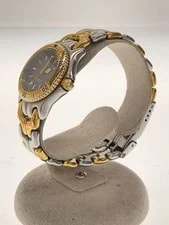 TAGHeuer Quartz Watch Analog Stainless GRY GLD S95.215 2