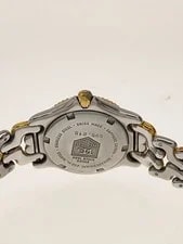 TAGHeuer Quartz Watch Analog Stainless GRY GLD S95.215 3