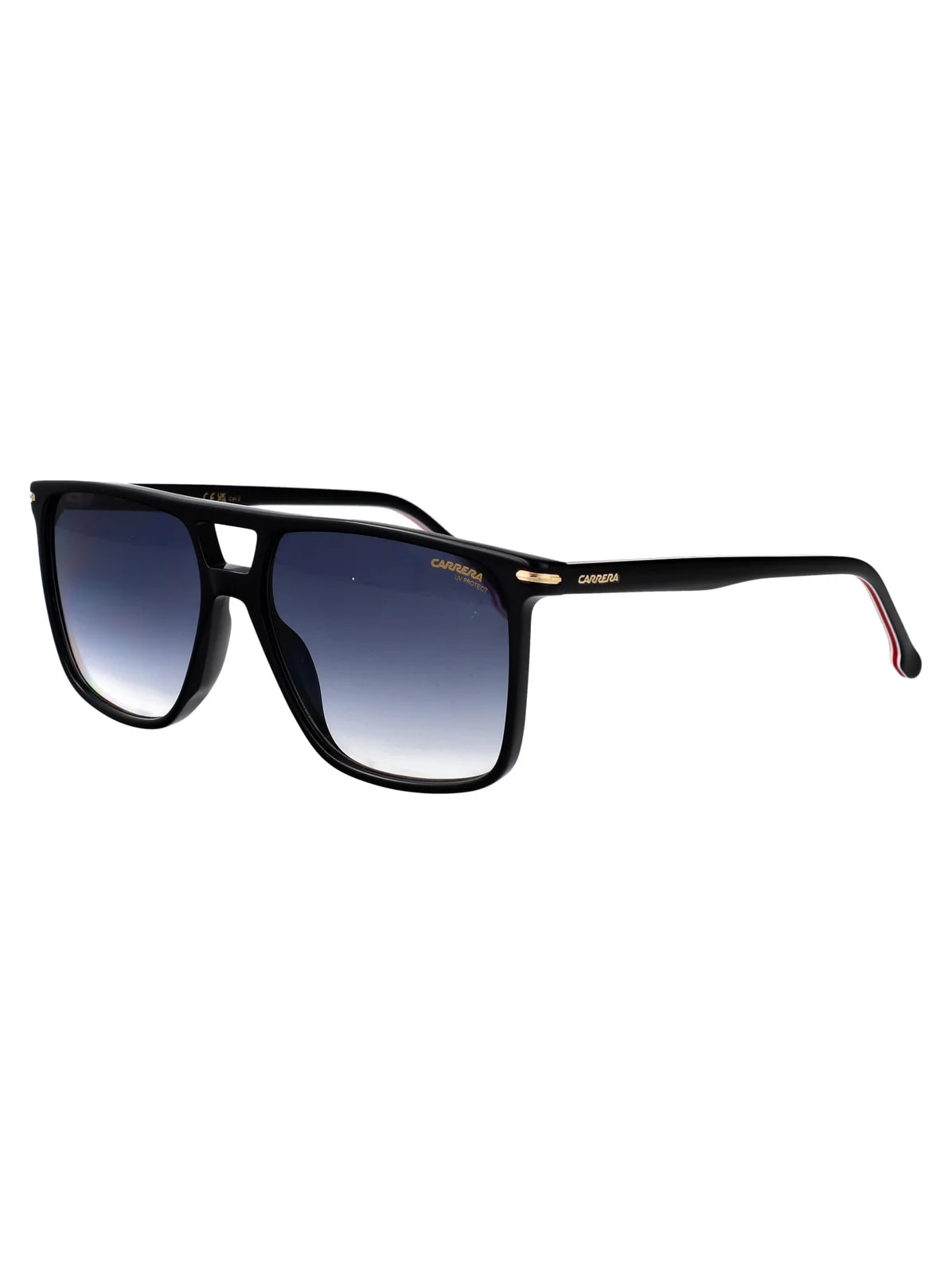 Carrera Gradient-Lens Black Acetate Sunglasses — 2