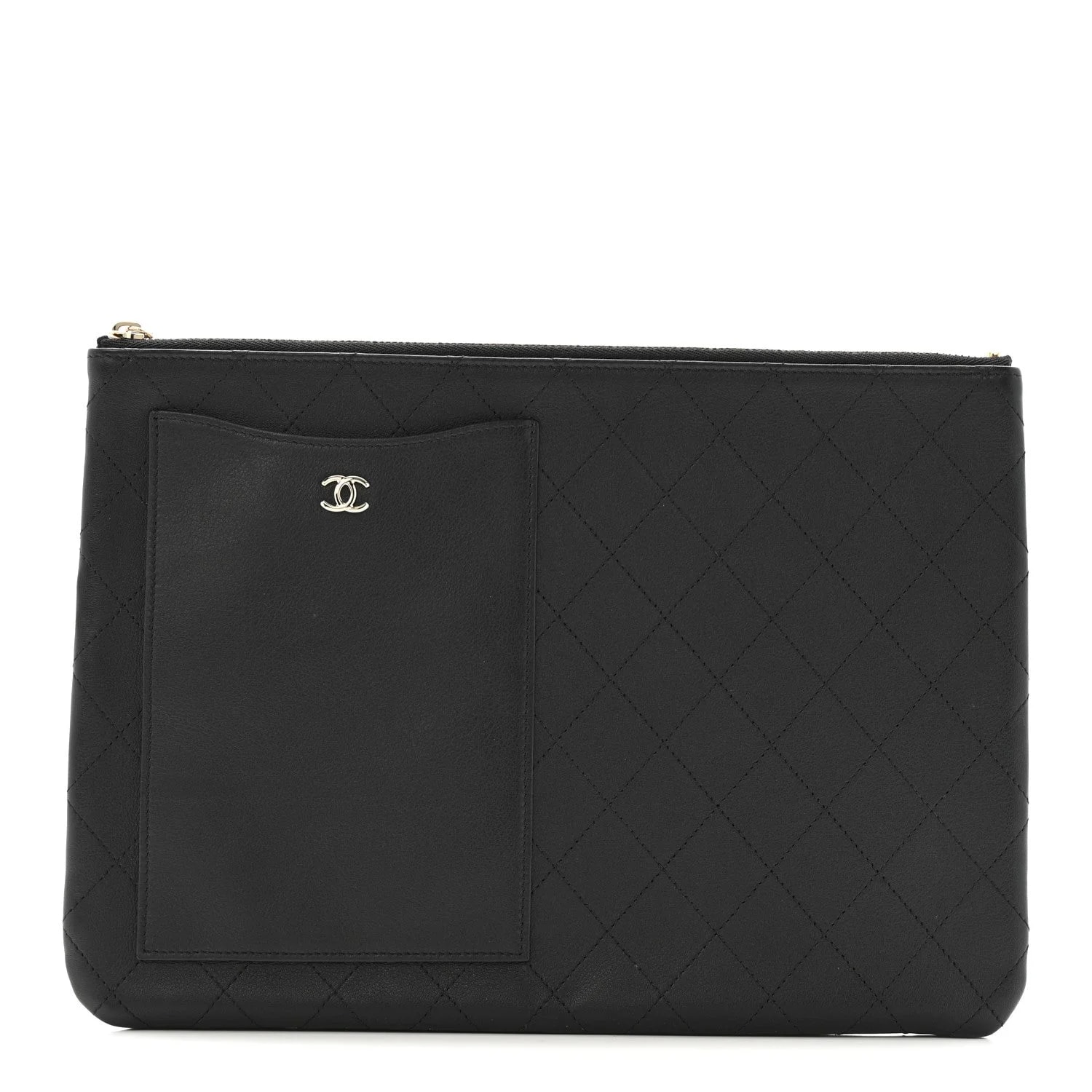 Chanel — Medium CC Pocket Cosmetic Case — Accessory — resale