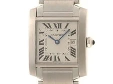Cartier — Cartier Tank Française MM W51011Q3 Stainless Steel 25mm White Dial #DW1994 — Watch — resale
