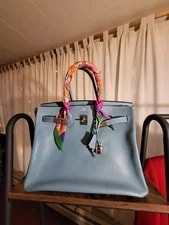 Hermes Birkin 35 Jean Palladium Hardware 2