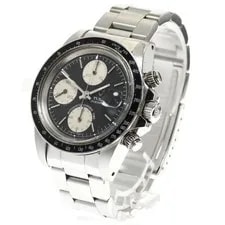 Tudor Oysterdate Chronotime 79160 39mm SS Black Dial Automatic Chronograph #C012 2