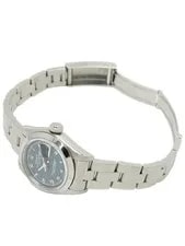 Rolex Oyster Perpetual Date 69160 W-serial Automatic Blue Dial F/S 2