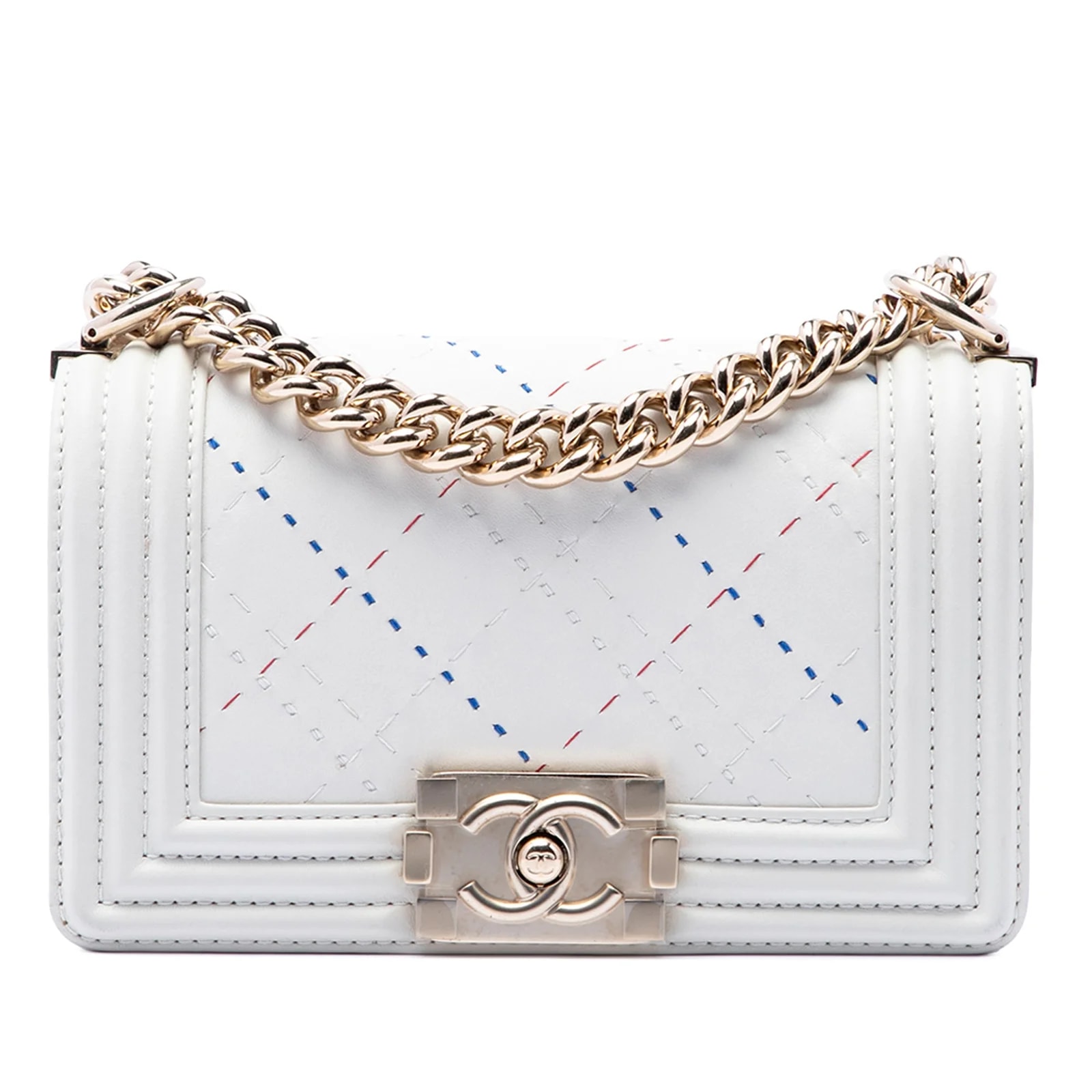 Chanel — Small Cruise Line Boy Flap — Handbag — resale