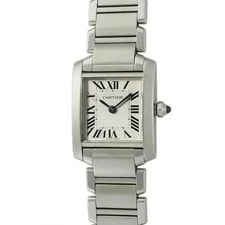 Cartier — Cartier Tank W51008Q3 25mm Stainless Steel Silver #SU3247 — Watch — resale