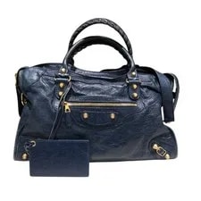Balenciaga — Balenciaga the Giant City With Dust & Mirror #OK2765 — Handbag — resale