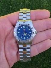 TAG Heuer WK1113.BA0311 2000 Series Professional Quartz Blue Silver