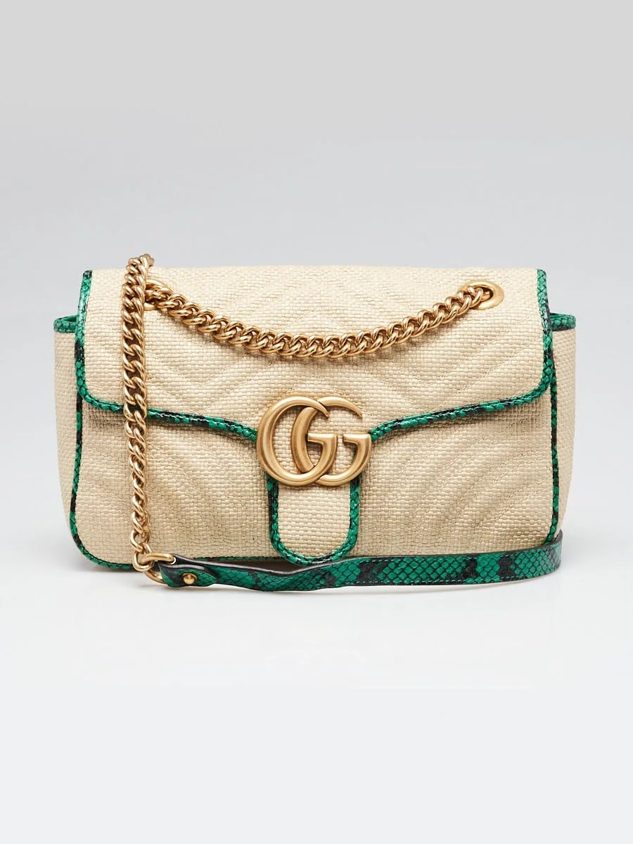 Gucci — Gucci Matelasse Small GG Marmont — Handbag — resale