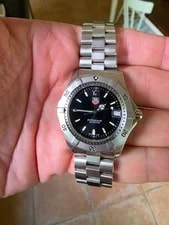 Tag Heuer — TAG Heuer WK1110.BA0317 2000 Series Professional Quartz Black Silver — Watch — resale