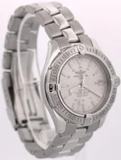 Breitling Colt Silver White 38mm Stainless Steel Automatic Date A17350 4