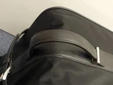 Prada Large Carry Tesuto Two Wheel Travel Trolley 3 4