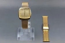 [Exc+5] Omega de Ville 151.0051 Cal.711 Gold Automatic From Japan 3