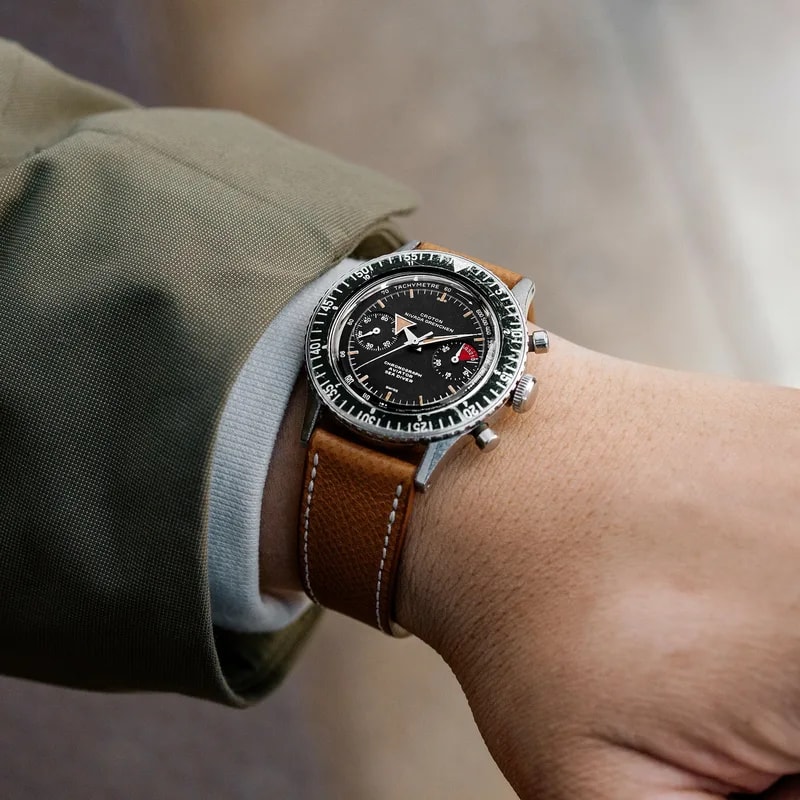 1960s Croton Chronomaster Aviator Sea Diver Ref. 105-9839 2