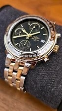 Breitling Astromat Longitude GMT With 18k Bezel & Pilot Bracelet - Overhauled! 2