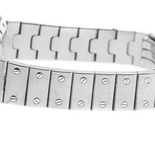 Cartier Santos Galbe SM W20062D6 24mm SS Silver Dial Automatic #C3677 2
