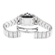 Cartier Santos Galbe SM W20062D6 24mm SS Silver Dial Automatic #C3677 3