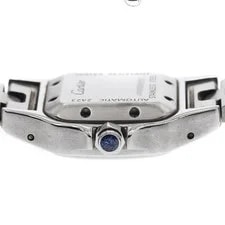 Cartier Santos Galbe SM W20062D6 24mm SS Silver Dial Automatic #C3677 4