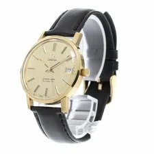 Omega Seamaster 166.0202 CAL.1010 Gold Automatic SS Date 2