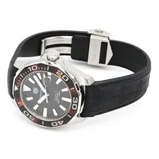 TAG Heuer S Aquaracer WAY201N.FT6177 WAY201N Box Included Diver Date Black 4