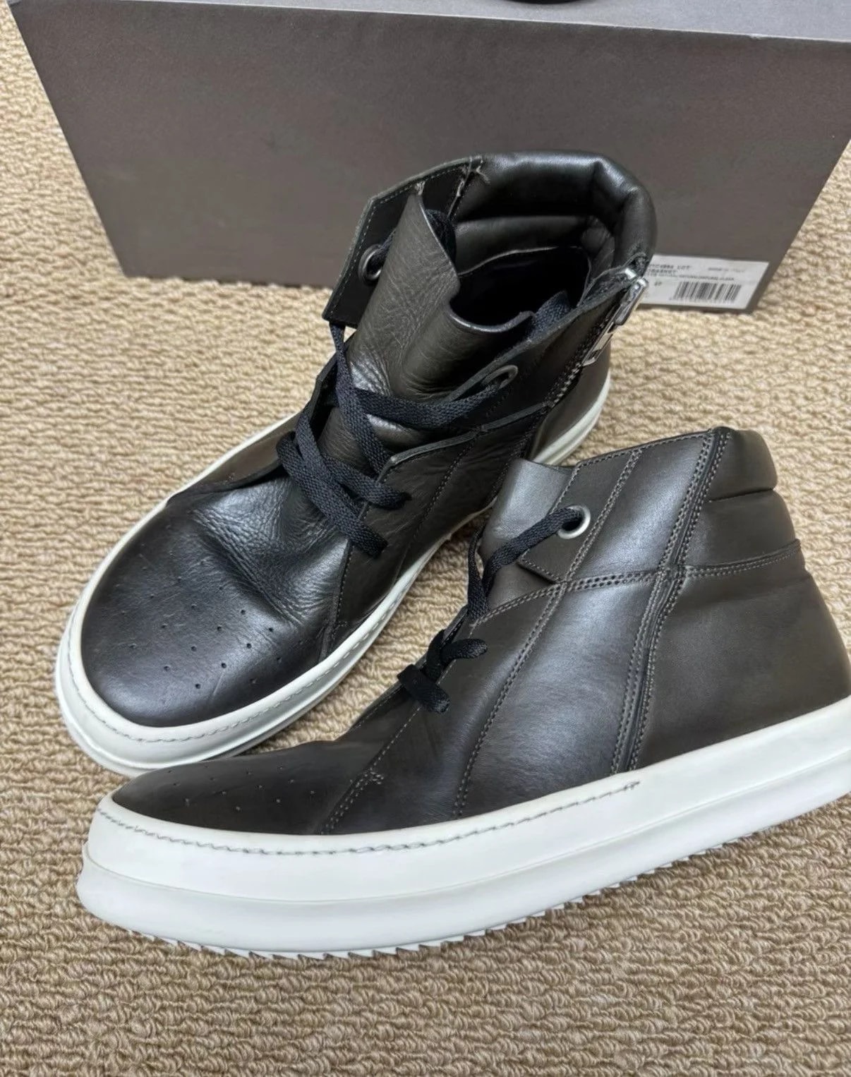 Rick Owens — Rick Owens Mainline Island Dunk Mid-Top K37 — Sneaker — resale