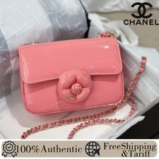 Chanel — Chanel Camellia Small Flap Crossbody Auth — Handbag — resale