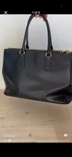 Authentic Large Prada Galleria Double Zip 4