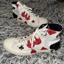 Converse Chuck Taylor All-star HI Queen OF Hearts 11 / 13 2