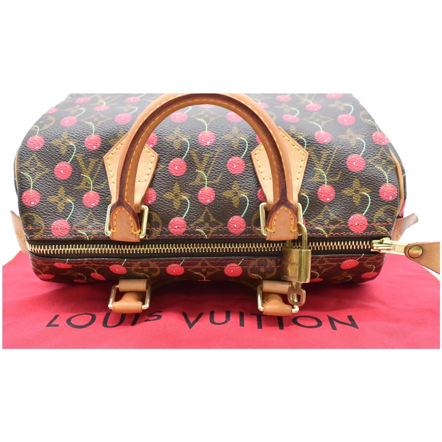 Louis Vuitton Cerises Speedy 25 Satchel 4