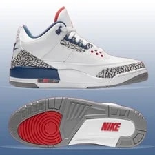 Air Jordan — Air Jordan 3 ' ' 2026 Basketball Air ’s IF4396 104 — Sneaker — resale