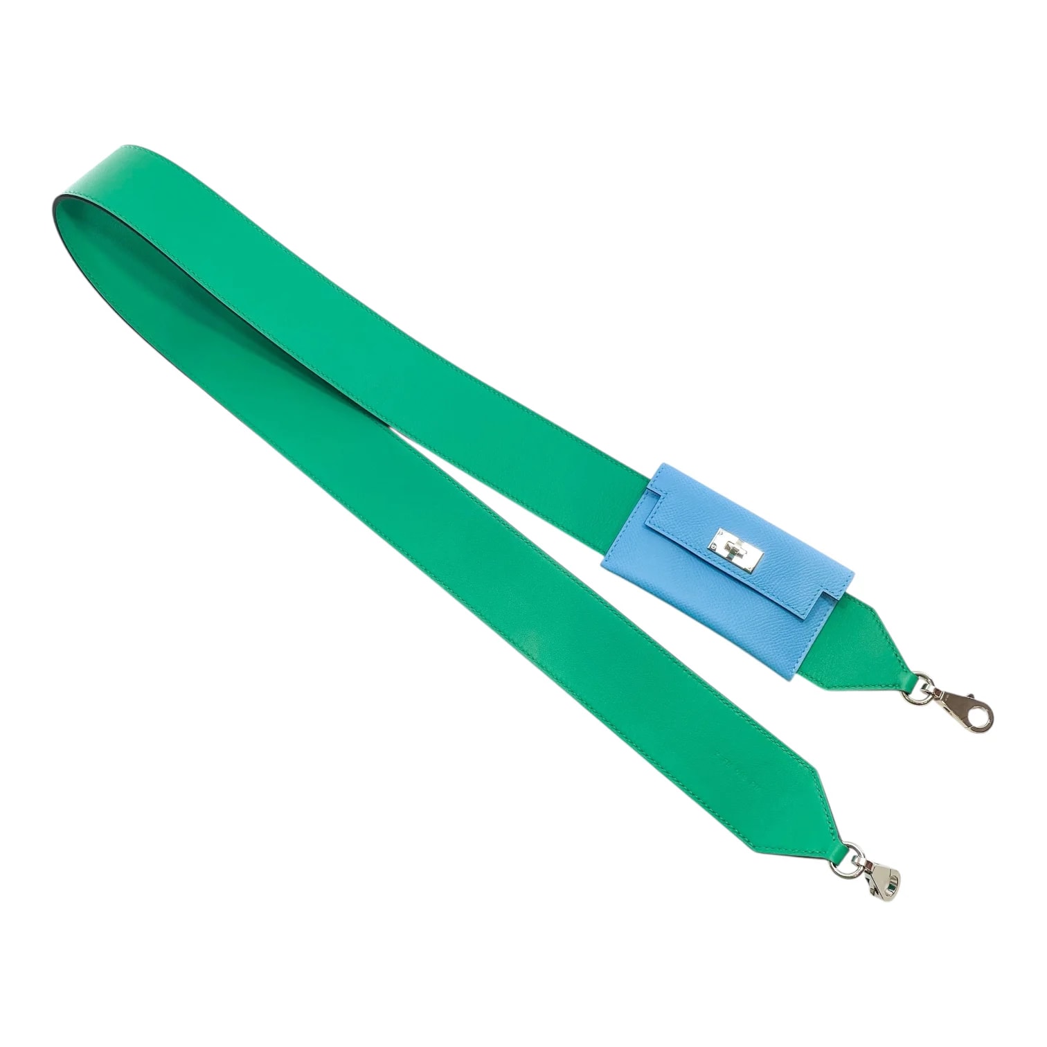 Hermes Kelly Pocket Strap Vertigo Celeste 2