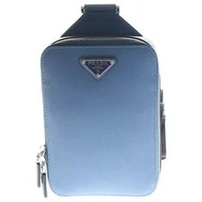 Prada — Prada Metal Plate Body Bum Crossbody Belt — Handbag — resale