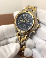 ▶ TAG Heuer CG2121-R0 38mm Two Tone Automatic Chronograph Japan 3