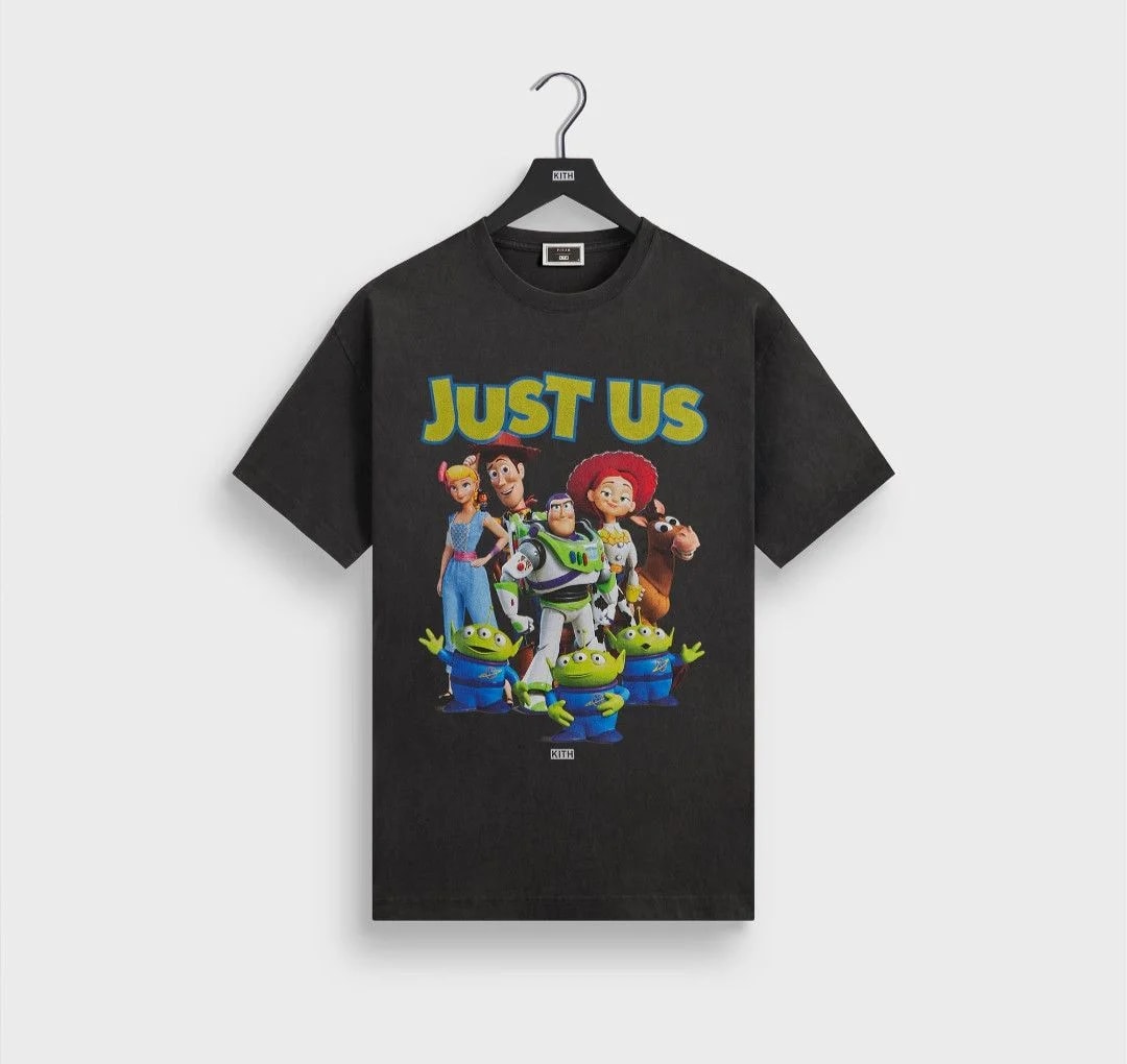 KITH — Disney X Kith for Pixar Just US Toy Story Tee — streetwear — resale