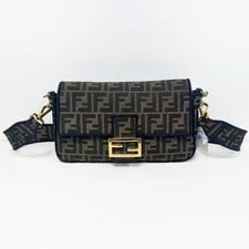 Fendi — Fendi Baguette Buckle Pattern - Very Good #1H57PZ2 — Handbag — resale