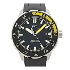IWC — IWC Aquatimer Automatic 2000 IW356810 SS Rubber Black — Watch — resale