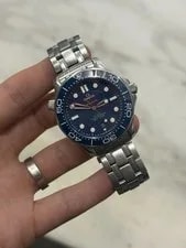 Omega — Omega Seamaster Wave 300m Diver Blue Ceramic 210.30.42.20.03.001 — Watch — resale