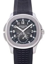 Patek Philippe — Patek Philippe Aquanaut Travel Time 5164A-001 Stainless Steel 40.8mm #KMW083 — Watch — resale