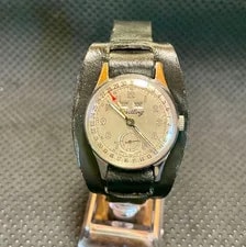 Working Breitling Triple Calendar Venus 203 Manual Wind 1950s 4
