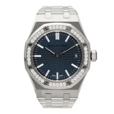 Audemars Piguet — Audemars Piguet Royal Oak 15551ST Blue Dial "50th Anniversary" Box — Watch — resale
