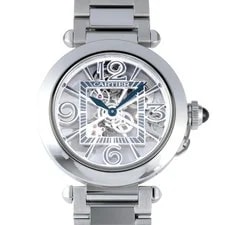 Cartier — Cartier Pasha WHPA0007 Automatic Winding 41mm Silver Gray Stainless New — Watch — resale